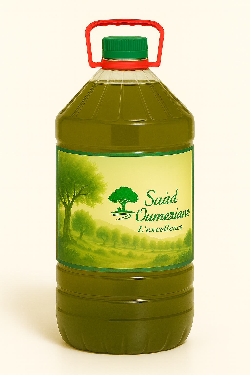 🏷️Huile d’olive vierge – Bouteille 5 Litres