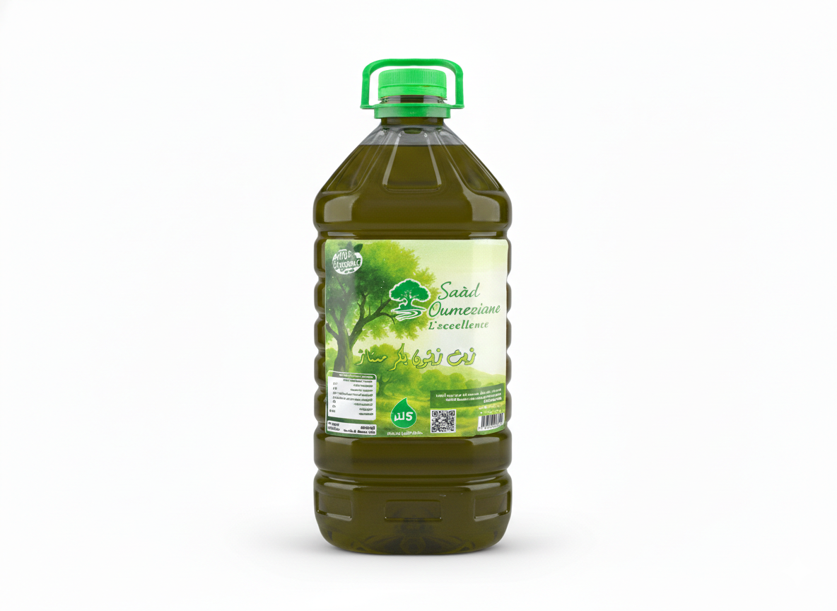 🏷️Huile d’olive vierge Premium – Bouteille 5 Litres